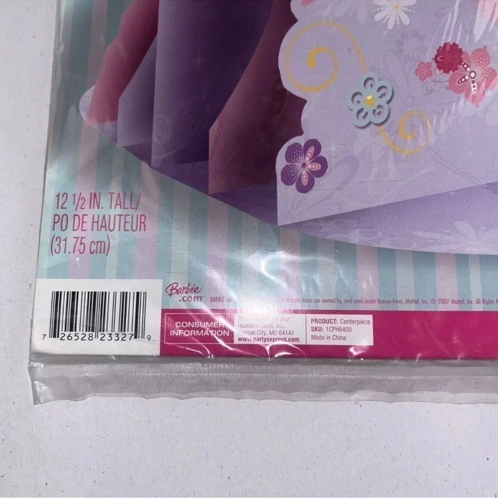 Three Hallmark Barbie Ballerinas Centerpiece Birthday Party 12 1/2